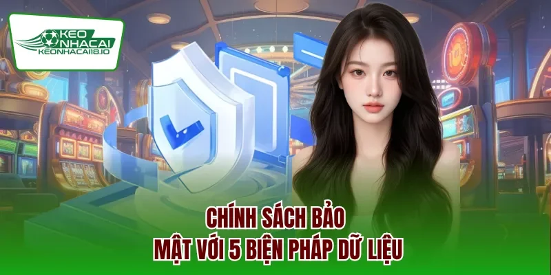 Chính sách bảo mật với 5 biện pháp dữ liệu